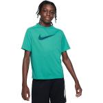 Grüne Nike Swoosh Kinderoberteile aus Polyester für Jungen Größe 122 