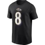 Nike Lamar Jackson Baltimore Ravens T-Shirt Herren in black, Größe M