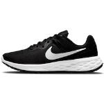 Schwarze Nike Revolution 6 Herrenlaufschuhe Größe 40,5 