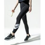 Reduzierte Schwarze Nike Leg-A-See Damenleggings Größe S 