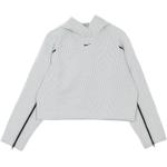 Nike, Leichte Kapuzen-Tech-Pack-Kapuzenpullover White, Damen, Größe: XS