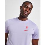 Lila Nike FC Liverpool T-Shirts aus Polyester für Herren Größe XL 