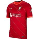 Nike Unisex Liverpool, sæson 2021/22, spiludstyr, trøje hjem Trikot, Gym Red/Bright Crimson/Fossil, L EU