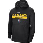 Schwarze Nike LA Lakers Herrenhoodies & Herrenkapuzenpullover aus Polyester mit Kapuze Größe XL 