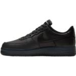 Schwarze Nike Air Force 1 Gore Tex Low Sneaker aus Leder für Herren Größe 36 
