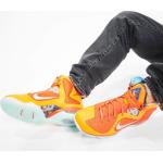 Graue Nike Lebron 9 Basketballschuhe Leicht für Herren 