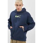 Neongrüne Nike Herrenhoodies & Herrenkapuzenpullover aus Baumwolle mit Kapuze Größe M für den für den Herbst 