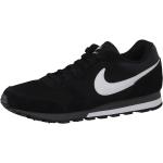 Nike MD Runner 2 Suede Sneaker (black/white)