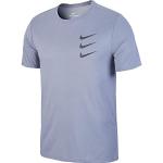 Nike Unisex Dri-Fit Run Division T-Shir T-Shirt - Ashen Slate/Gunsmoke / S