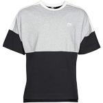Dunkelgraue Color Blocking Kurzärmelige Nike T-Shirts für Herren Größe XL 