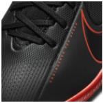 Schwarze Nike Mercurial Superfly VII Hallenfußballschuhe für Kinder 
