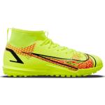 Gelbe Nike Mercurial Superfly VIII Fußballschuhe für Kinder Größe 33 
