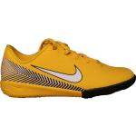 Gelbe Nike Mercurial Vapor 12 Hallenfußballschuhe für Kinder 