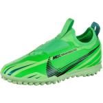 Grüne Nike Mercurial Vapor 15 Fußballschuhe mit Riemchen für Kinder Größe 37,5 