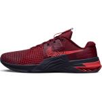 Rote Nike Metcon 8 Sneaker mit Strass mit Schnürsenkel aus Mesh Leicht für Herren Größe 44,5 