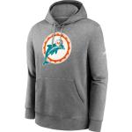 Nike Miami Dolphins Hoodie Herren in dark grey heather, Größe M