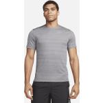 Graue Kurzärmelige Nike Miler T-Shirts für Herren Größe XXL 