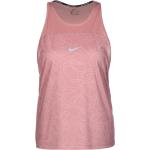 Rosa Nike Miler Tank-Tops für Damen Größe L für den für den Sommer 