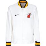 Weiße Streetwear Nike NBA Bomberjacken für Herren Größe S 