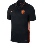 Schwarze Atmungsaktive Nike Europameisterschaft Niederlande Trikots mit Ländermotiv für Herren zum Fußballspielen - Auswärts 2020/21 