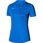 Royalblaue Nike Academy Damenpoloshirts & Damenpolohemden Übergrößen 