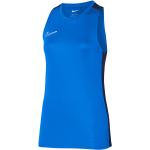 Blaue Nike Academy Tank-Tops für Damen für den für den Sommer 