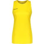 Gelbe Nike Academy Tank-Tops für Damen Größe S für den für den Sommer 