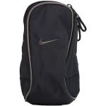 Schwarze Nike Essentials Umhängetaschen mit Reißverschluss mit Innentaschen für Herren Klein 
