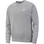 Graue Casual Nike Herrenfleecepullover & Herrenfleeceshirts aus Fleece Größe 3 XL 