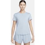 Blaue Nike Dri-Fit T-Shirts für Damen für den für den Sommer 