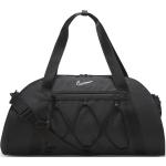 Schwarze Nike Damensporttaschen mit Reißverschluss 