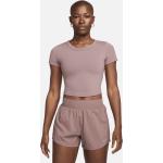 Reduzierte Lila Nike Dri-Fit T-Shirts für Damen Größe L für den für den Sommer 
