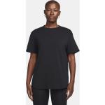 Schwarze Nike Dri-Fit T-Shirts aus Jersey für Damen Größe L 