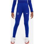 Reduzierte Blaue Nike Dri-Fit PSG Kinderhosen mit Reißverschluss aus Polyester Größe 158 