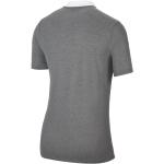 Reduzierte Anthrazitfarbene Kurzärmelige Nike Dri-Fit Kurzarm-Poloshirts aus Polyester für Damen Größe XS 
