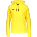 Gelbe Nike Park Damenhoodies & Damenkapuzenpullover aus Baumwolle mit Kapuze Größe S 