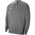 Graue Nike Park Sweatshirts aus Fleece Größe XL 