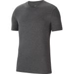 Reduzierte Anthrazitfarbene Nike Park T-Shirts aus Baumwolle für Herren Größe S 