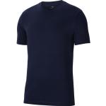 Reduzierte Dunkelblaue Nike Park T-Shirts aus Baumwolle für Herren Größe M 