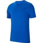 Reduzierte Royalblaue Nike Park T-Shirts aus Baumwolle für Herren Größe L 