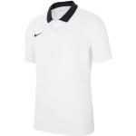 Reduzierte Weiße Kurzärmelige Nike Park Herrenpoloshirts & Herrenpolohemden mit Knopf Größe XXL 