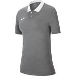 Graue Nike Park Damenpoloshirts & Damenpolohemden Größe XS 