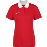 Reduzierte Rote Nike Performance Damenpoloshirts & Damenpolohemden Größe L für den für den Frühling 