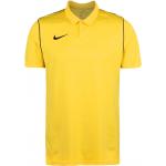 Gelbe Casual Kurzärmelige Nike Park Stehkragen Kurzarm-Poloshirts für Kinder mit Knopf aus Polyester für Babys 