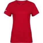 Rote Nike Park T-Shirts für Damen Größe S 