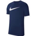 Blaue Nike Swoosh T-Shirts für Herren Größe M 