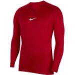 Rote Langärmelige Nike Park Langarm-Unterhemden aus Polyester Größe XXL 