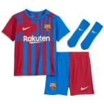 Nike Performance FC Barcelona Minikit Home 2021/2022 Kleinkinder rot / blau 18-24