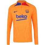 Nike Performance FC Barcelona Trainingsshirt Herren orange / blau XXL