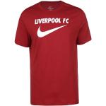 Rote Nike Performance FC Liverpool T-Shirts für Herren Größe XL 